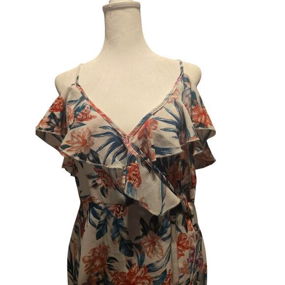 Floral Sun Dress- Off the shoulder - Picture 1 of 5